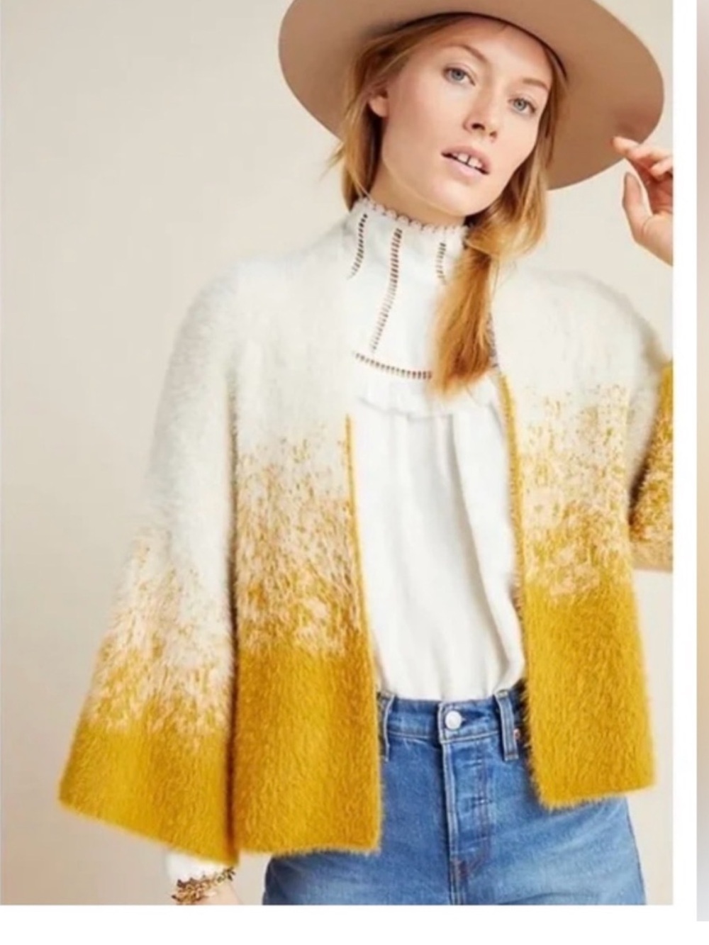 Anthropologie Akemi & Kin Senna Eyelash Cardigan - image 2